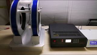 DX150 Gaussmeter Simple Test Coil Magnetic Field [upl. by Nnaeitak70]