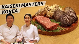 How Two Master Chefs Created a Kaiseki Menu in Seoul Korea — Omakase Korea [upl. by Shayla]