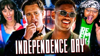 INDEPENDENCE DAY 1996 MOVIE REACTION FIRST TIME WATCHING Will Smith  Fourth Of July [upl. by Htezzil]