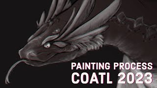 Painting Practice Coatl 2023 [upl. by Nessah]