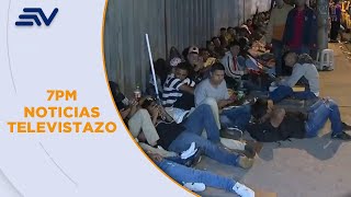 Reservistas acudieron a llamado de reentrenamiento de las Fuerzas Armadas en Guayaquil  Televistazo [upl. by Drol]