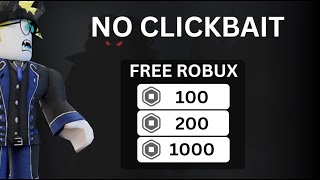 REAL METHOD TO GET FREE ROBUX REAL SAFE [upl. by Devlen274]