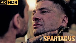 Spartacus Vs Crixus  Final Battle Of The Champions 4K HDR [upl. by Lundt404]