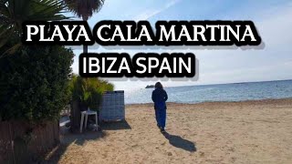 PLAYA CALA MARTINA IBIZA SPAIN WALKING TOUR 2022 [upl. by Elatan727]