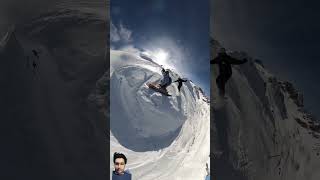 Snow snowboarding snowskating viralshort ahorts shorts youtubeshorts ytshorts snowfall [upl. by Ottie811]