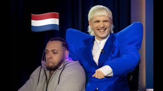 Joost Klein  Europapa REACTION Eurovision 2024 🇳🇱 [upl. by Klehm]