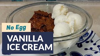 Homemade Vanilla Ice Cream using a Cuisinart Ice Cream Maker [upl. by Lramaj]