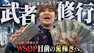 【WSOP目前】年に1度の世界大会へ向けて、プロギャンブラーが1年振りの荒稼ぎ武者修行へ！己との戦いを制し2000万を増やして増やして増やしまくれ！！！【アメリカ武者修行編 2024 1】 [upl. by Brabazon637]