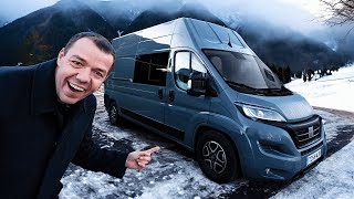 VORES HELT NYE VANMÆRKE FURGOK VINTER STEALTH CAMPER [upl. by Chip]