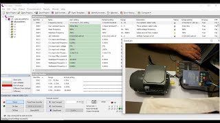 Episode 3 VFD Hitachi L200 Control and Monitor ProDrive Configuration [upl. by Enilram]