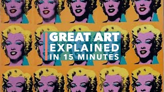 Andy Warhols Marilyn Great Art Explained [upl. by Alethea]