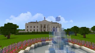 The White House in Minecraft Xbox  Residence amp Oval Office [upl. by Alik]