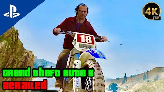 Derailed  Grand Theft Auto 5 PS5 4K60FPS Gameplay gta5 [upl. by Swee]