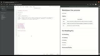 Markdown Preview  Phoenix Code Editor [upl. by Guendolen735]