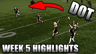 Week 5 Flag Football Highlights  Spring 2024 [upl. by Locklin]