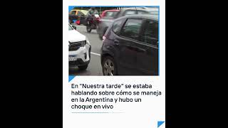 En quotNuestra Tardequot se estaba hablando sobre cómo se maneja en la Argentina y hubo un choque en vivo [upl. by Namolos647]