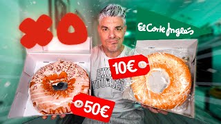 PROBANDO el MEJOR ROSCÓN de DABIZ MUÑÓZ Vs el MEJOR de EL CORTE INGLÉS 💰 [upl. by Phare4]