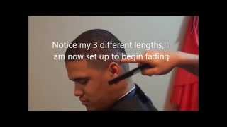 Shadow Fade Haircut Step By Step  ADTHEBARBERCOM [upl. by Oruntha509]