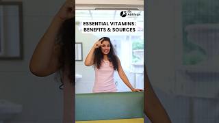 Essential Vitamins Benefits amp Sources shorts [upl. by Oralle]