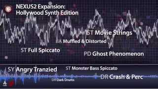 refxcom Nexus²  Hollywood Synth Edition Expansion Demo [upl. by Cornelie]