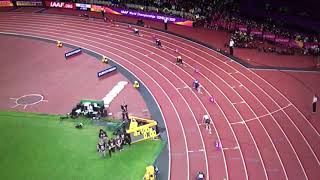 Great Britain wins 4x100m Relay Men Final IAAF World Champs London 2017 [upl. by Nyltac]