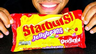 ASMR STARBURST JELLYBEANS ORIGINAL FLAVOR CANDY REVIEW TALKING EATING CHANNEL COMMERCIAL JERRY [upl. by Nedaj]