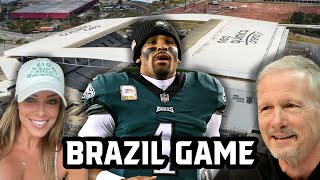 Mike Mayock Previews Packers vs Eagles in Brazil [upl. by Ybroc]