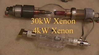 30kW and 4kW Xenon Lamps Get Tested on a DC Welder [upl. by Gaal503]