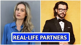 Brie Larson Captain Marvel And Alvaro Morte Money Heist Real Life Partners 2023 [upl. by Arytahs]