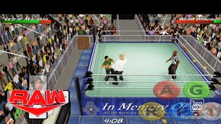 Lest At Macabre vs Adam Bradbury one on one match  wwe wr3d one on one match [upl. by Weston]