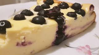 KÄSEKUCHEN MIT BLAUBEEREN [upl. by Ttcos]