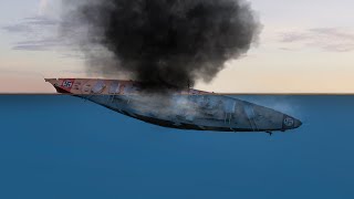 Sinking of the Battleship Bismarck [upl. by Aicenod385]