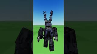 😱How To Be Nightmare Bonnie In Roblox✨shorts foryou fnaf roblox [upl. by Elram]