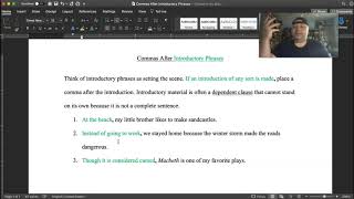 Commas after Introductory Phrases [upl. by Nelsen869]
