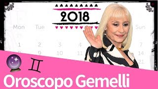 Oroscopo Gemelli 2018 [upl. by Adiuqram]