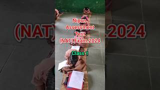 Nipur Assessment Test NAT Exam 2024 shortsfeed shortvideo trending shots shorts shortsviral [upl. by Mellen295]