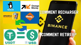 Utiliser BINANCE Partout dans le monde Dépôt et Retrait par Service Money deblocage icloud free [upl. by Galen]