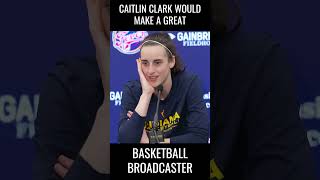 Caitlin Clark Sounds Like A Sports Analyst caitlinclark [upl. by Ainattirb]