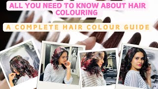 COMPLETE HAIR COLOUR GUIDE💇‍♀️🧑‍🦰All you need to know before HAIR COLOURING haircolour haircut [upl. by Ruhl]