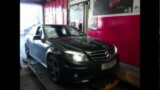 Wheel Alignment on Mercedes C63 AMG 62 V8 [upl. by Sylvester124]