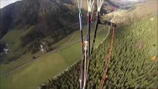 Muckenkogel  Herbstflug von der Hinteralm [upl. by Petula]