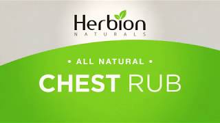 Herbion Naturals Chest Rub [upl. by Walburga466]