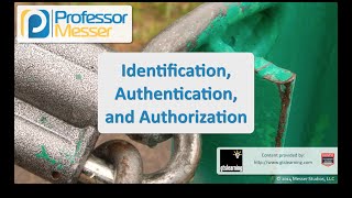 Identification Authentication and Authorization  CompTIA Security SY0401 52 [upl. by Merv]