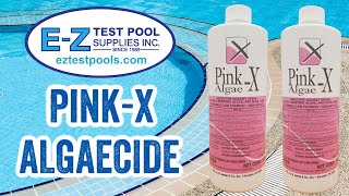 PinkX  Swimming Pool Algaecide [upl. by Seiuqram]