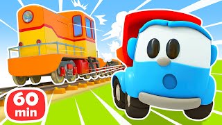 Car cartoons full episodes amp Car cartoon for babies Kids animation Cars for kids amp Trucks for kids [upl. by Gerfen201]