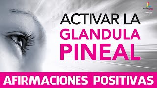 Como ACTIVAR la GLANDULA PINEAL✨ AFIRMACIONES POSITIVAS 20 minutos  ABRIR TERCER OJO👁 [upl. by Fleeman]