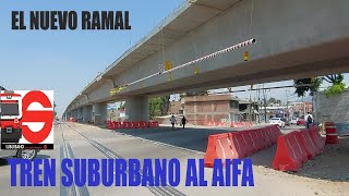 Por Aquí Pasara el TREN SUBURBANO AIFA  Avance de Obra Tren AIFA Abril 2024 [upl. by Llemor860]