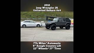 2018 Jeep Wrangler JK Unlimited Sahara 4x4 mjsautoland [upl. by Hgielram995]