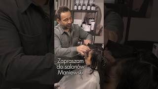 Dopasowanie fryzury do Twojego stylu życia oraz profesjonalne podejście 💇‍♀️ Zapraszam maniewski [upl. by Maxantia]