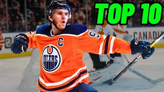 Top 10 Most Incredible Connor McDavid Goals [upl. by Shumway]